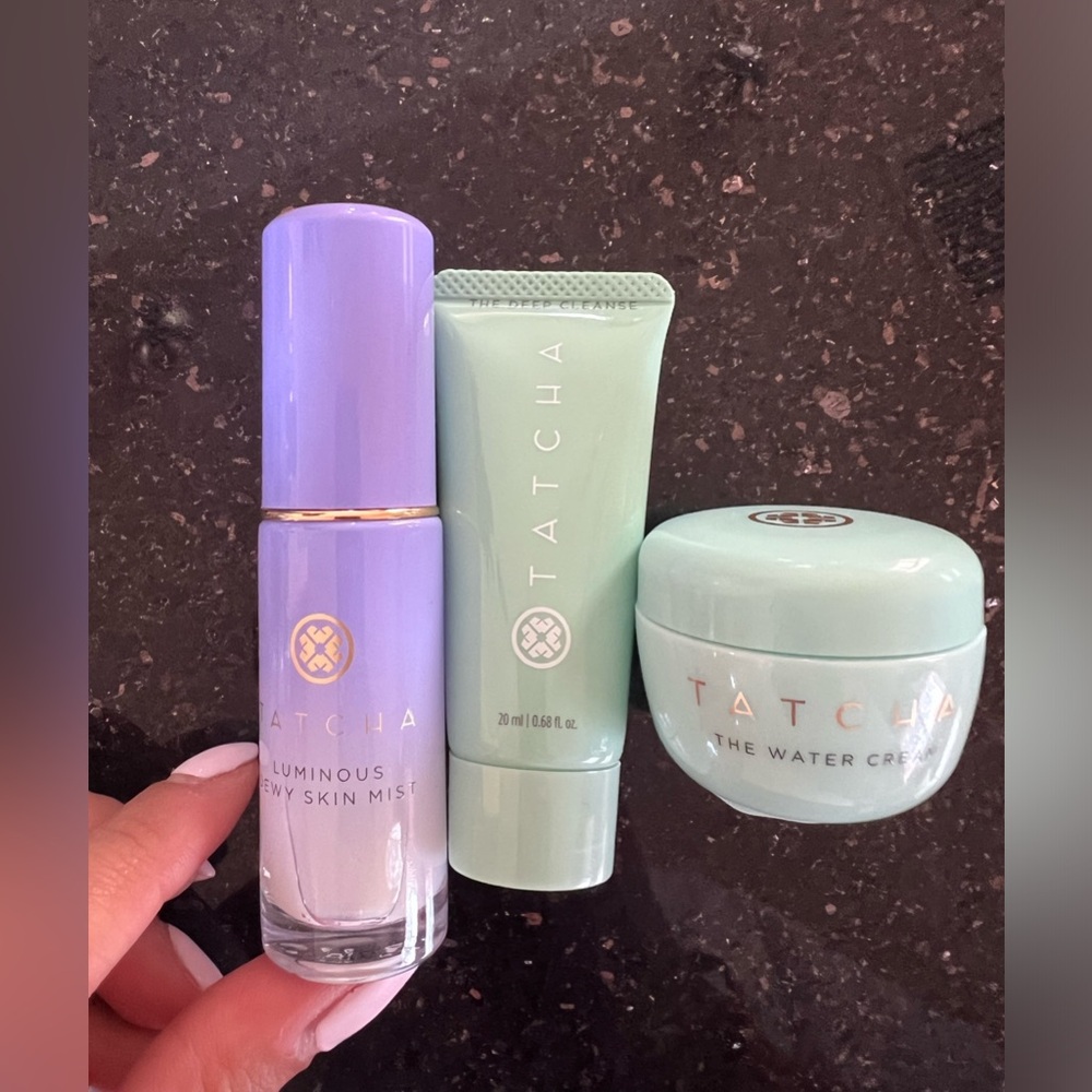 Tatcha 3 set skin care